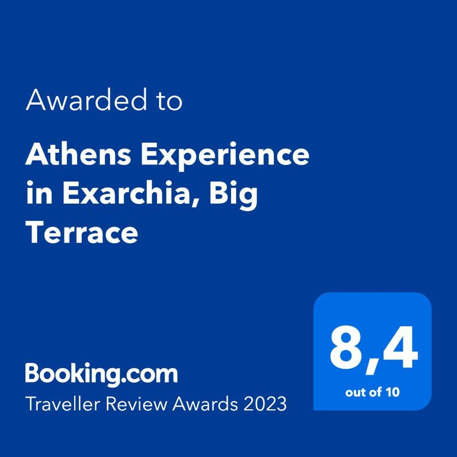 Athens Experience In Exarchia, Big Terrace 아파트 외부 사진